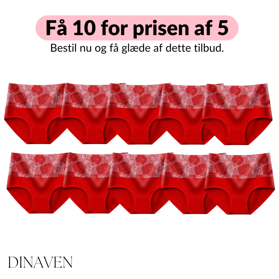 Dinaven Højtaljet Komforttrusser – Køb 5, Få 5 Gratis!