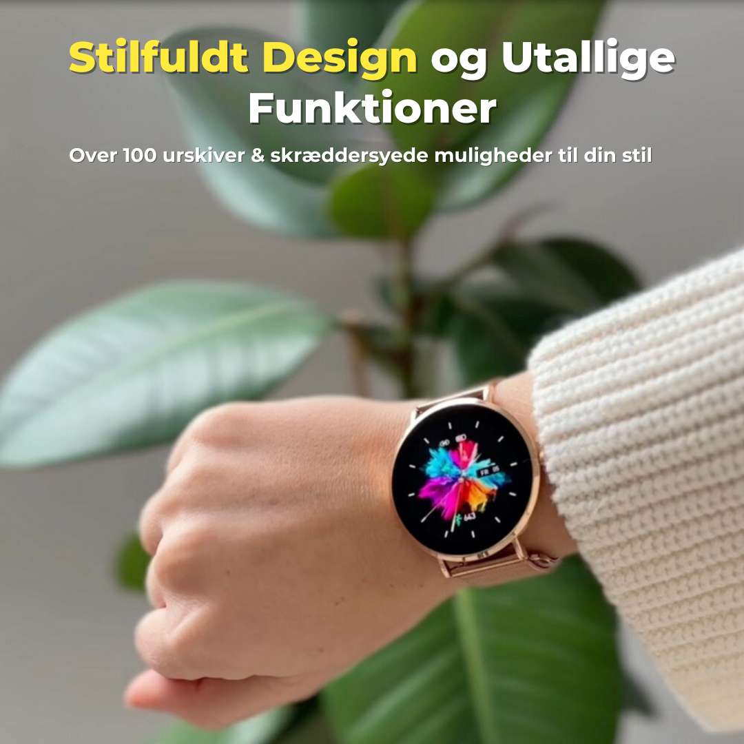 Eleganza™ Smartwatch – Stilfuld Funktionalitet og Tidens Elegance