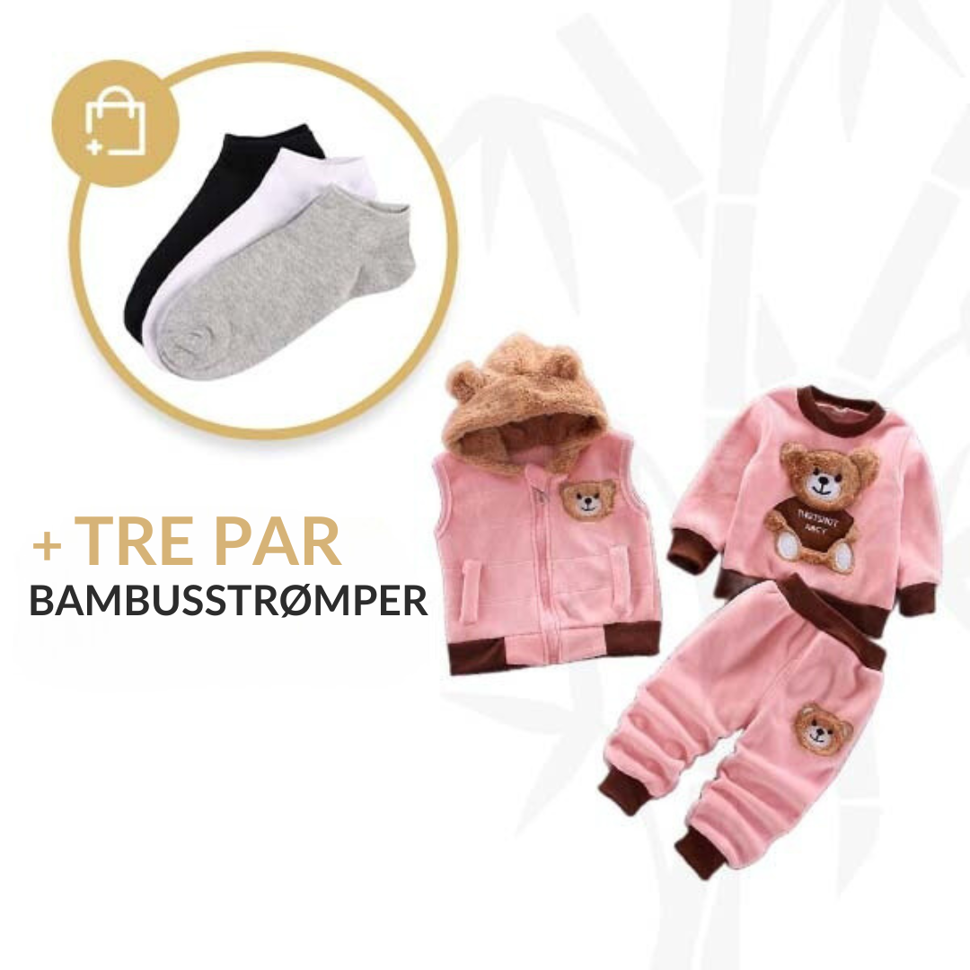 BambinoSnug™ – Blødt, Varmt og Sødt Tøj til Små Eventyrere!