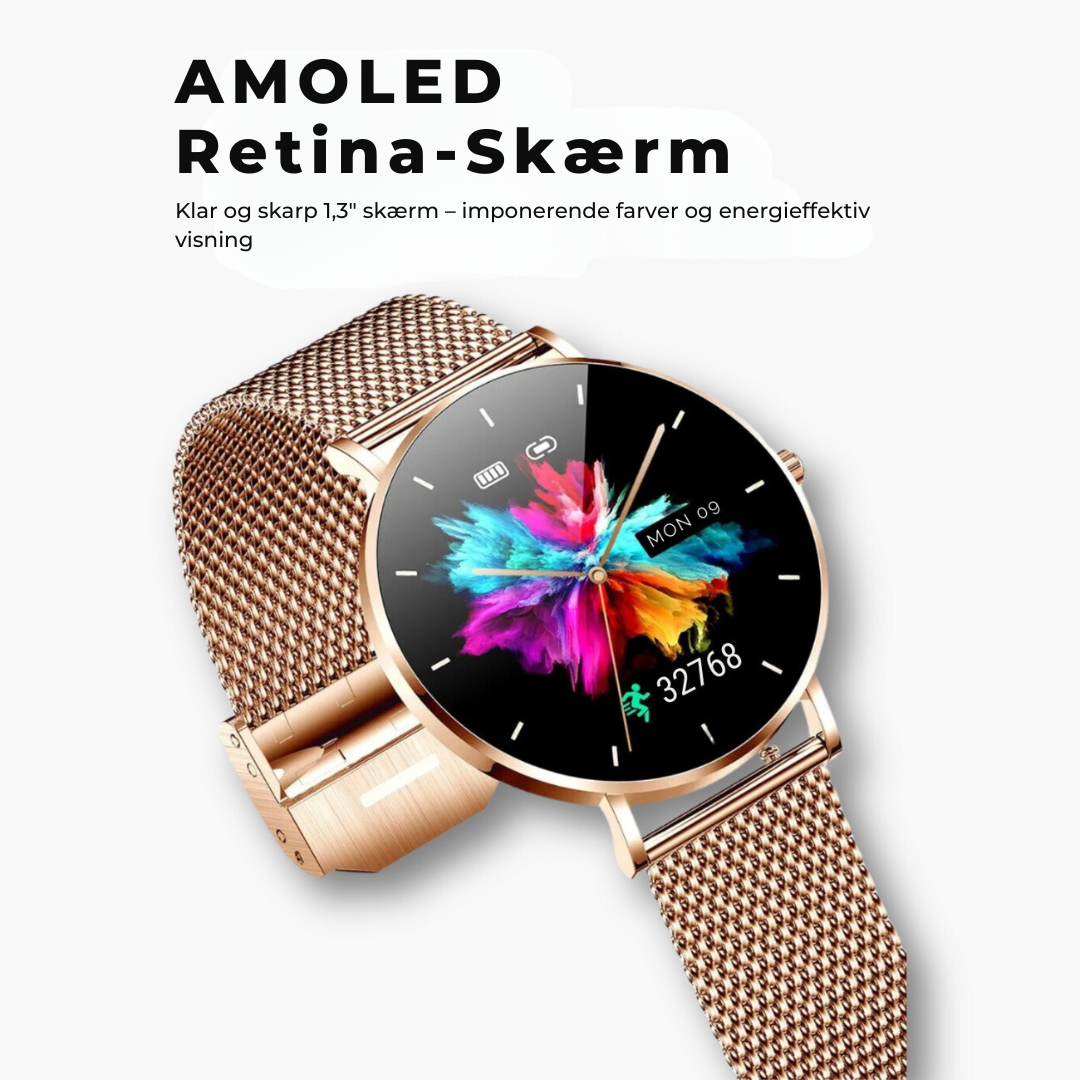 Eleganza™ Smartwatch – Stilfuld Funktionalitet og Tidens Elegance