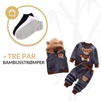 BambinoSnug™ – Blødt, Varmt og Sødt Tøj til Små Eventyrere!