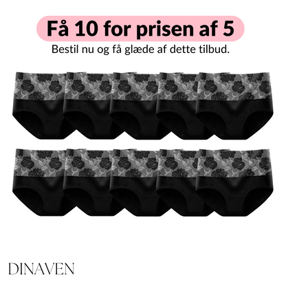 Dinaven Højtaljet Komforttrusser – Køb 5, Få 5 Gratis!