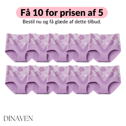 Dinaven Højtaljet Komforttrusser – Køb 5, Få 5 Gratis!