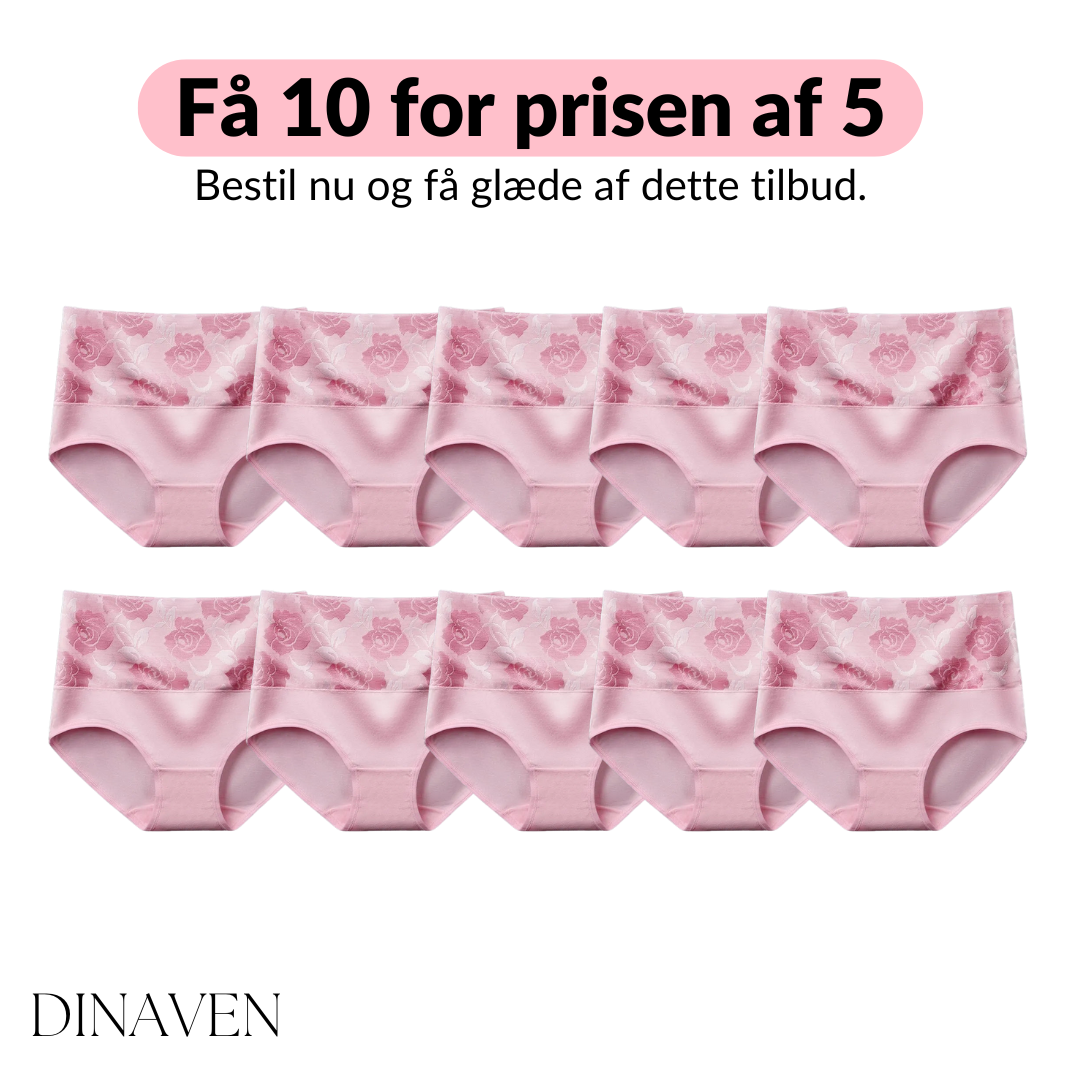 Dinaven Højtaljet Komforttrusser – Køb 5, Få 5 Gratis!