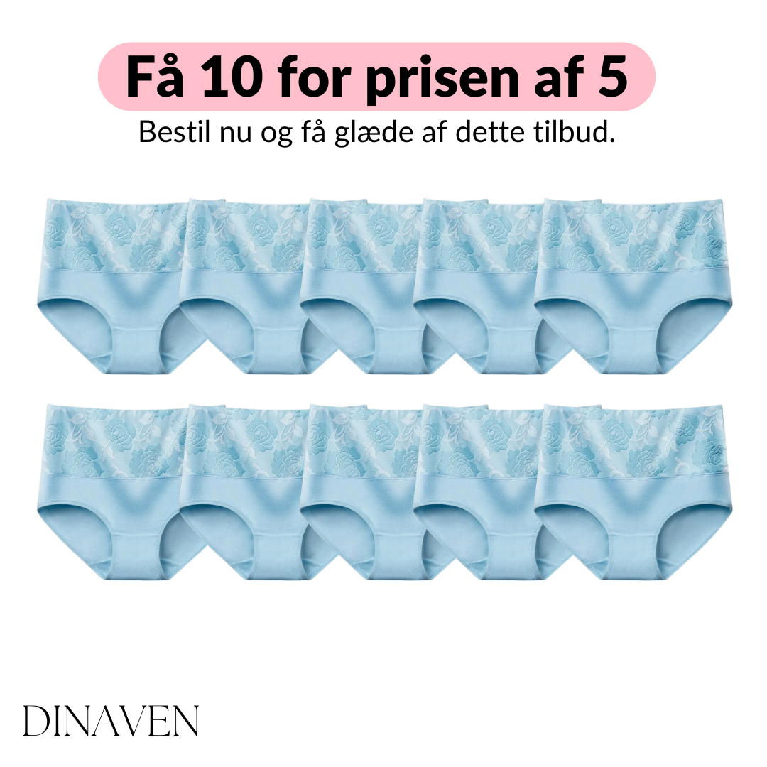 Dinaven Højtaljet Komforttrusser – Køb 5, Få 5 Gratis!