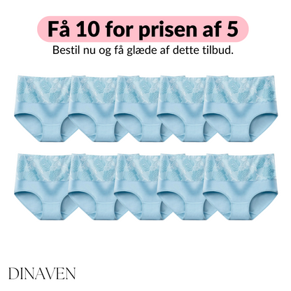 Dinaven Højtaljet Komforttrusser – Køb 5, Få 5 Gratis!