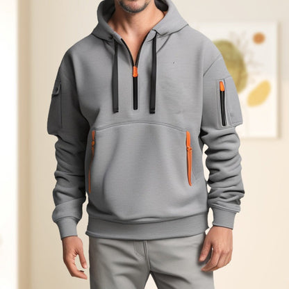 Nordic™ Herre-Hoodie – Funktionelt Design og Høj Komfort